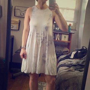 AE Flowy tie-die dress. Perfect coverup!